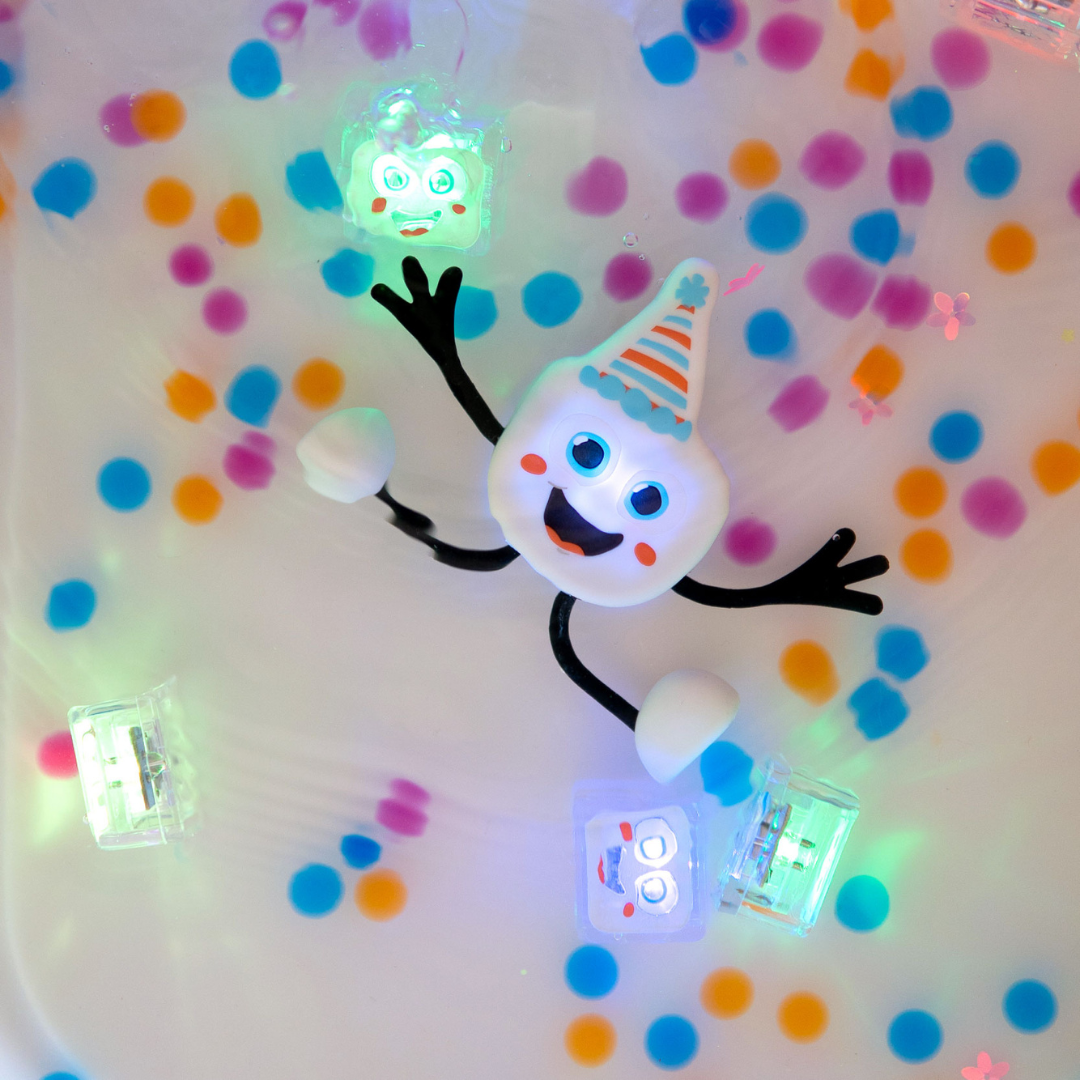 Party Pal Character with light up cubes