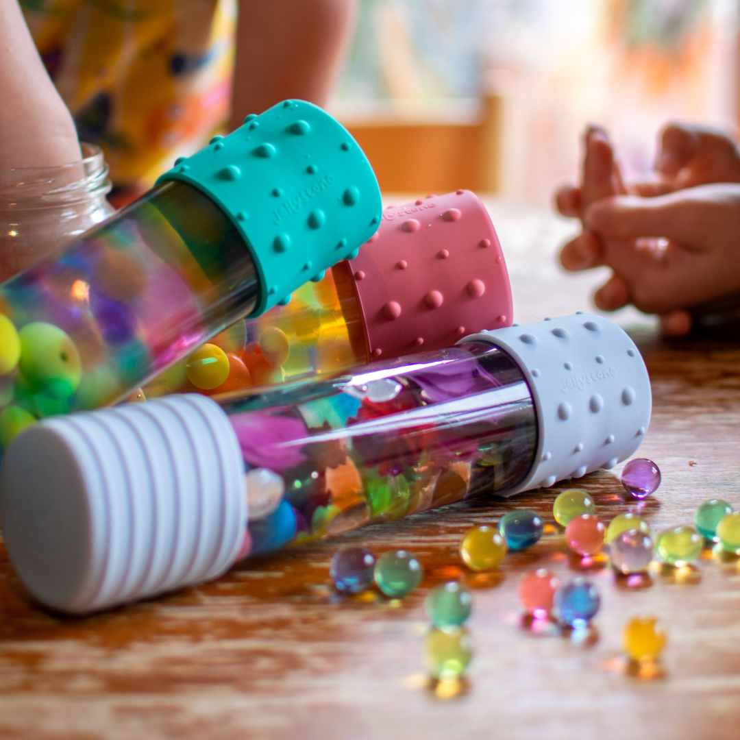 Sensory Play - Rainbow Bottles/Music Shakers - Kids Craft Room