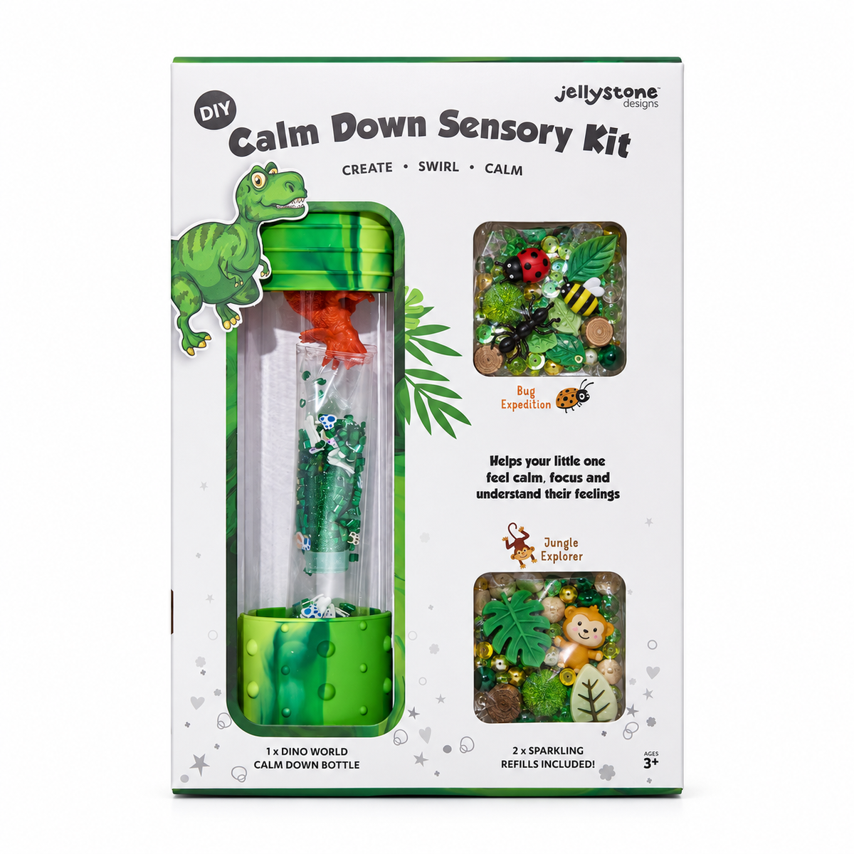 Calm Down Sensory Kit - Dino