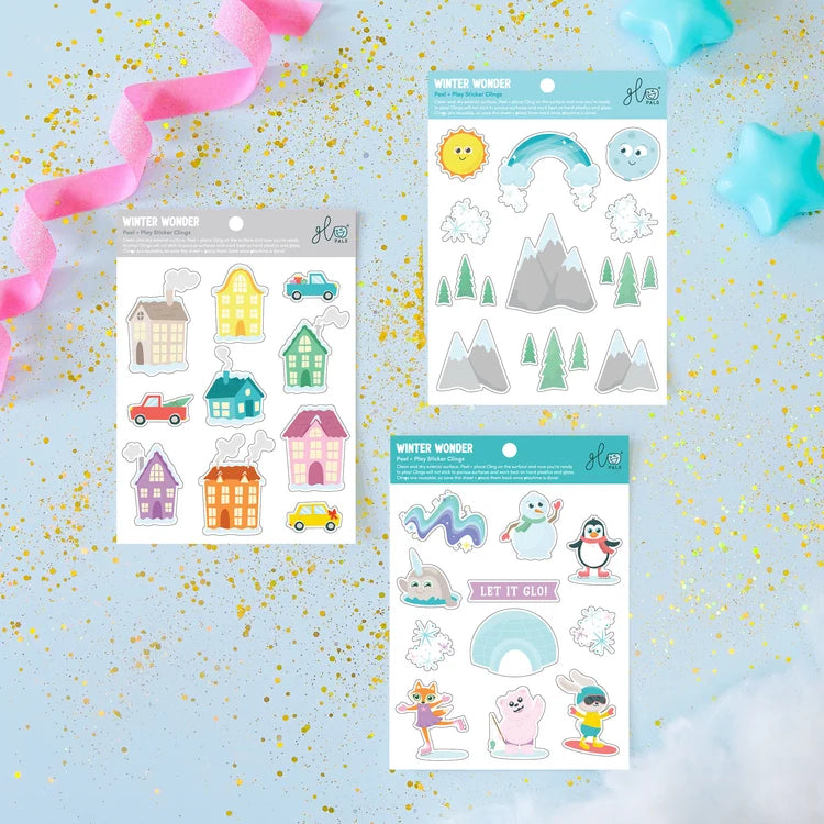 DIY Sensory Jar Gift Set - Sensory Snow globe