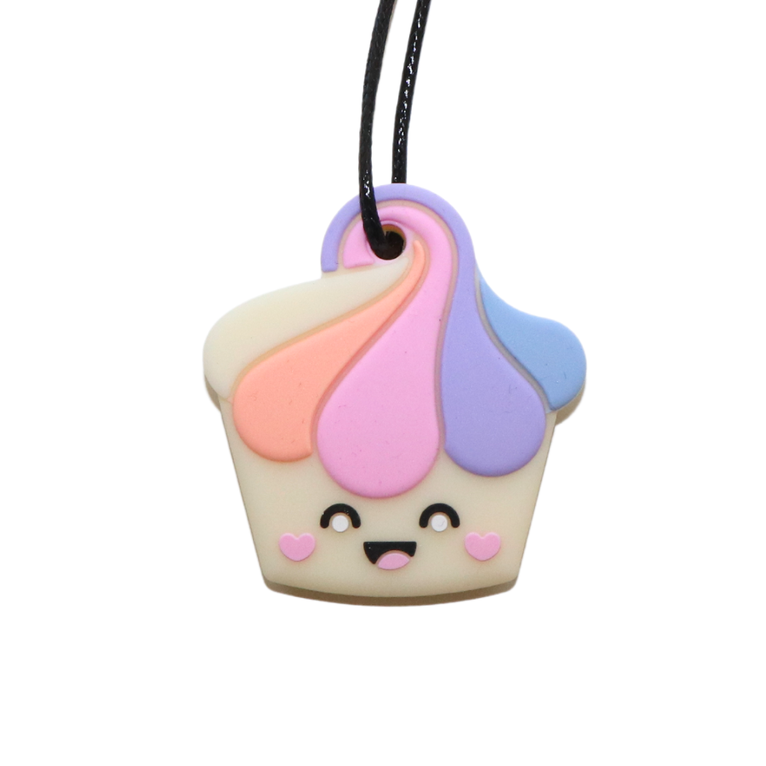 Cupcake Pendant Rainbow Jellystone Designs