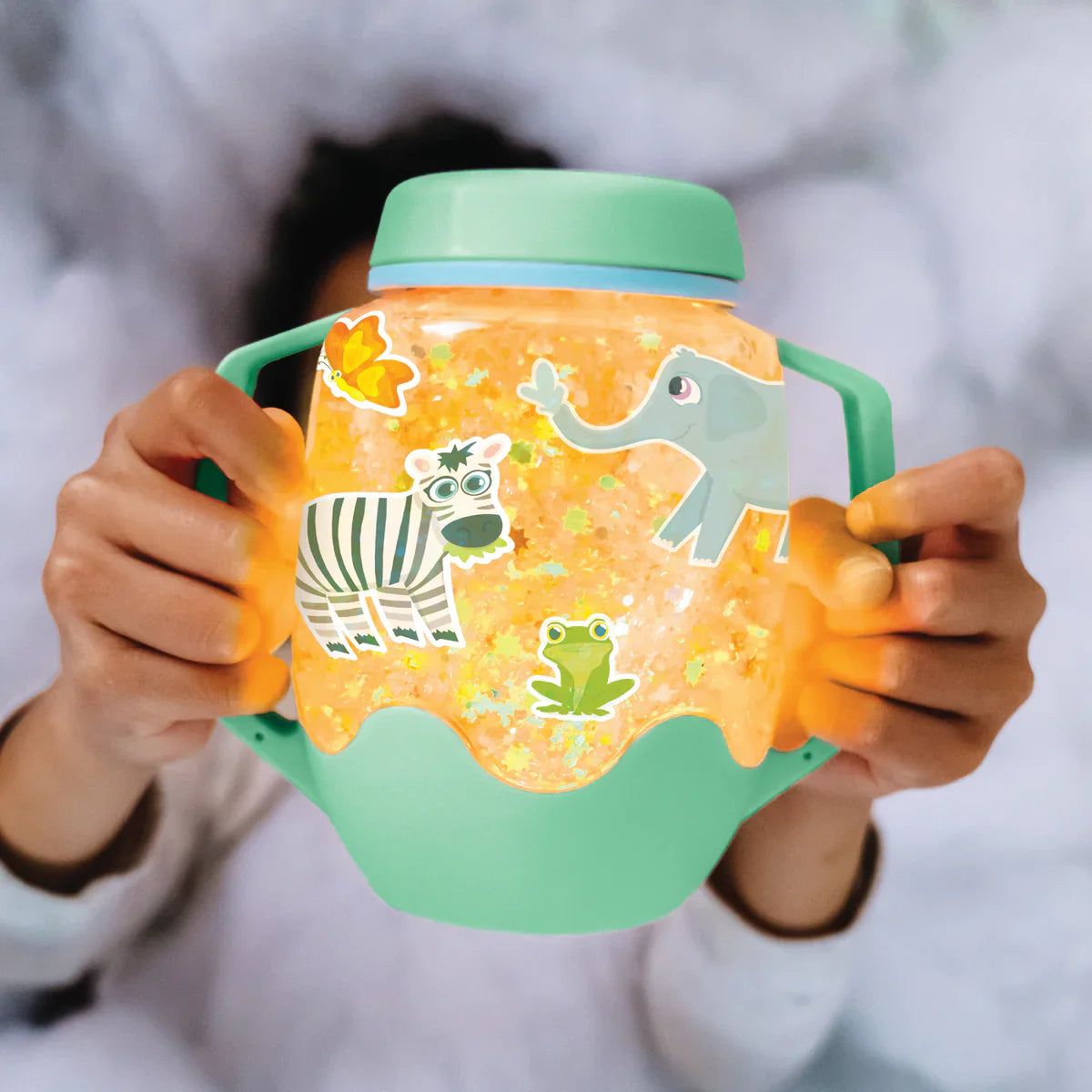 DIY Sensory Jar Gift Set - Zoo