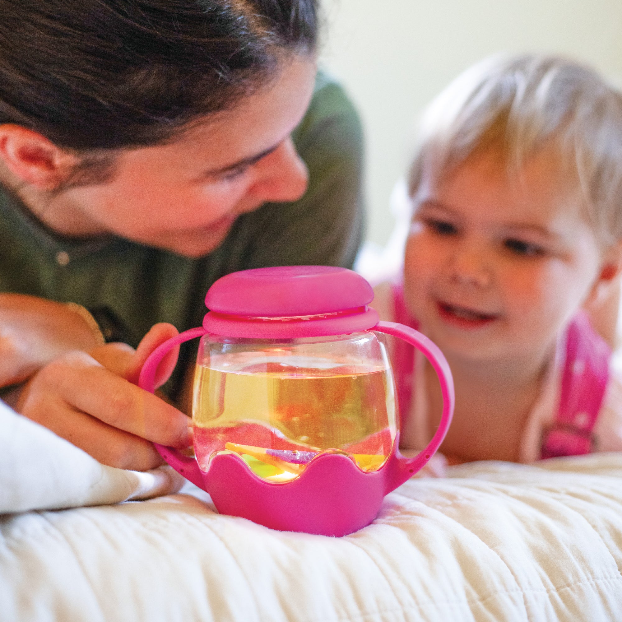 NEW – Mini Sensory Play Jar® - PINK