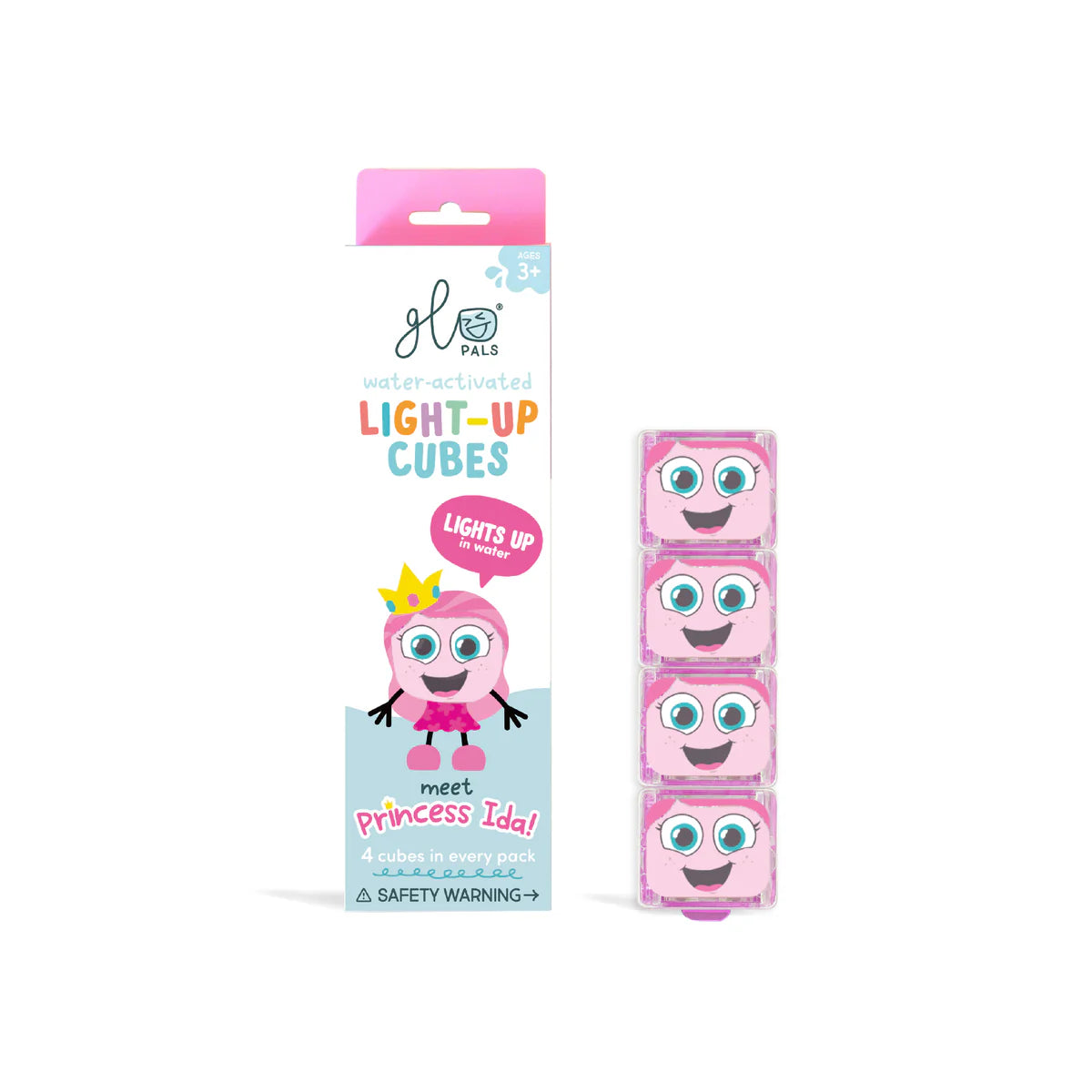 Princess Ida™ Light-Up Cubes 4-Pack