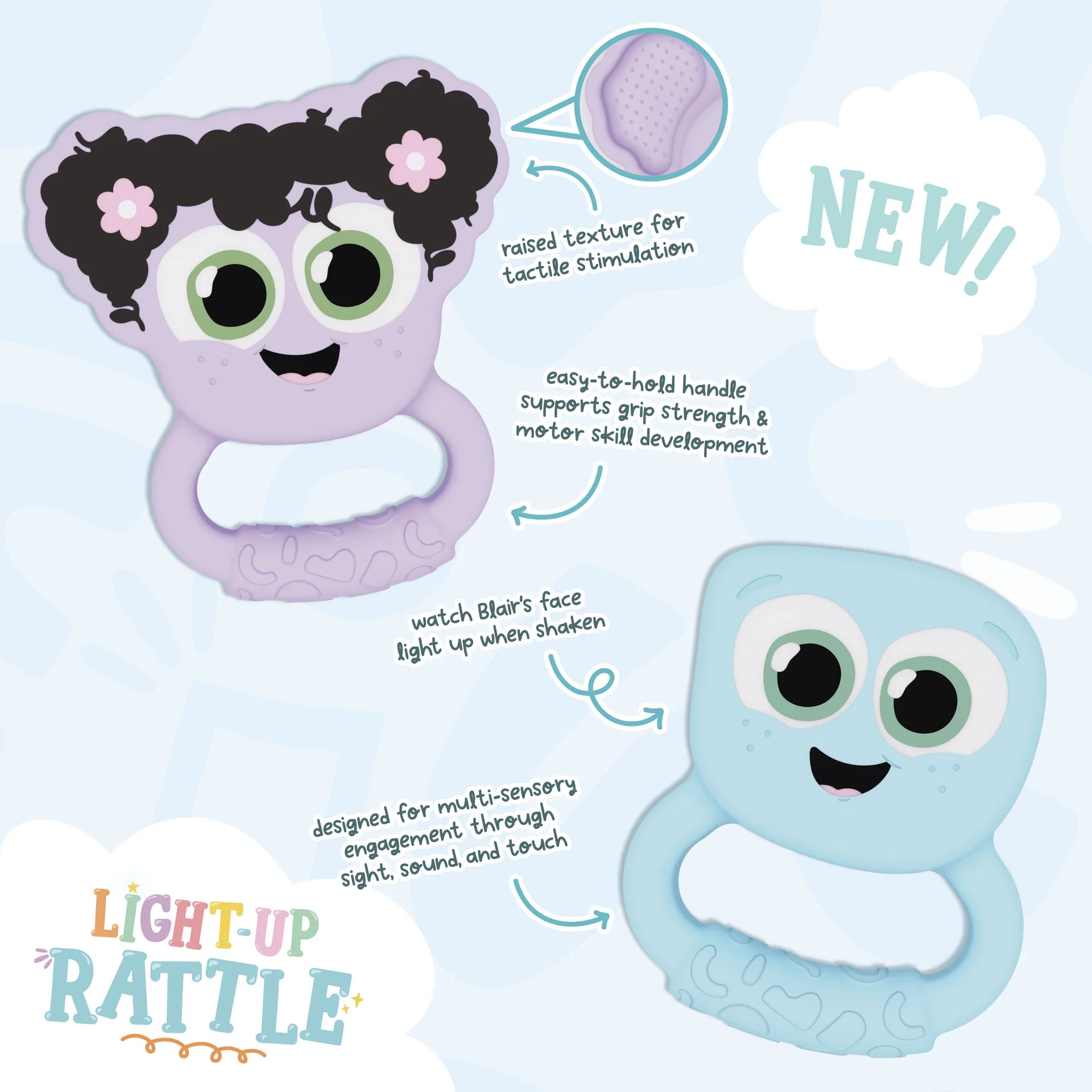 Glo Pals Light-Up Rattle – Jellystone Designs
