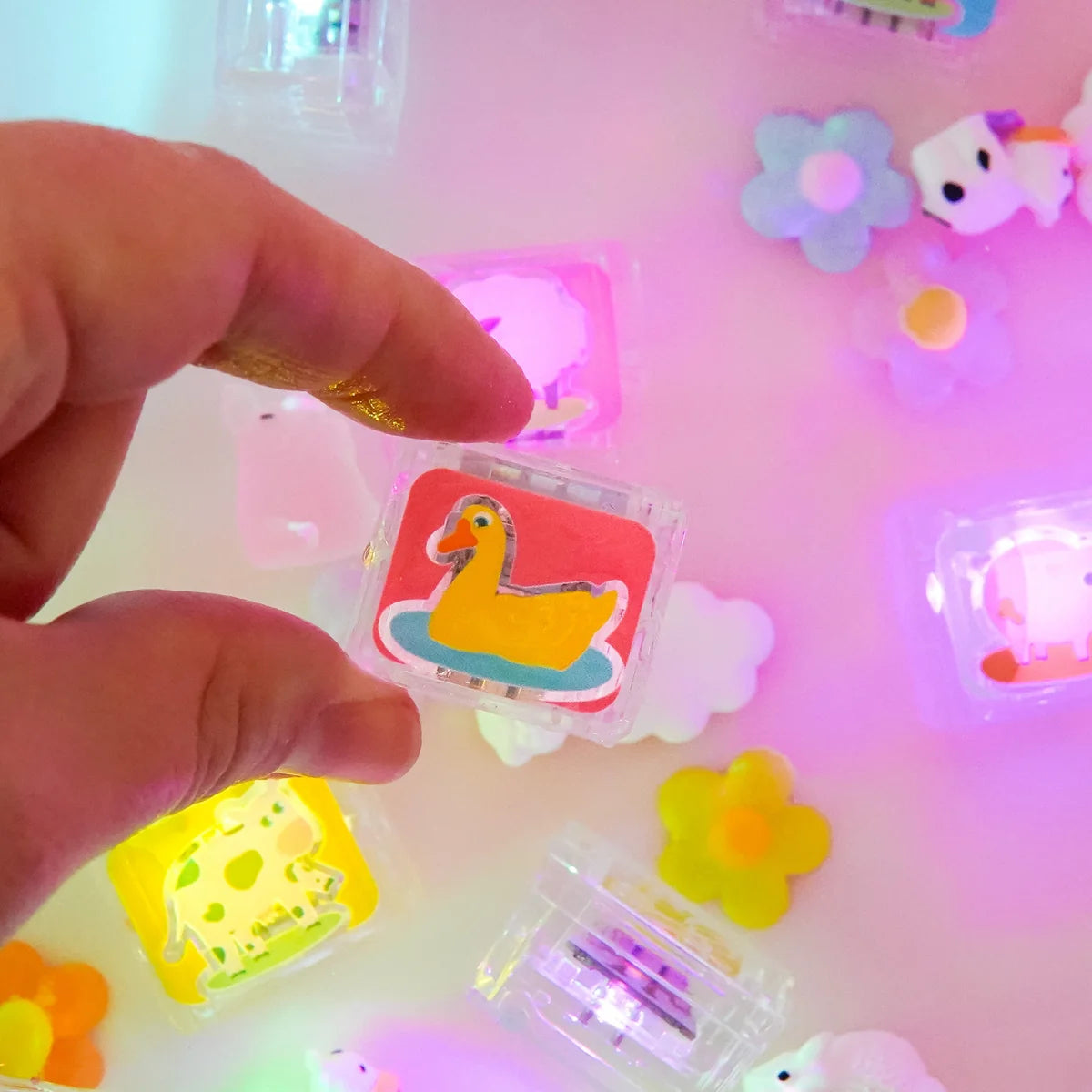 Glo Pal Light-Up Cubes 6-Pack FARM 🐮