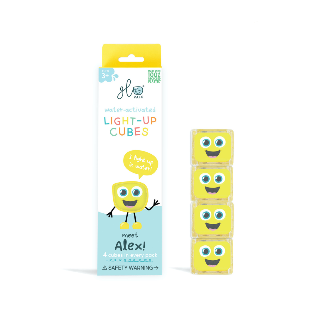 Glo Pals Water Activated LightUp Cubes Jellystone Designs