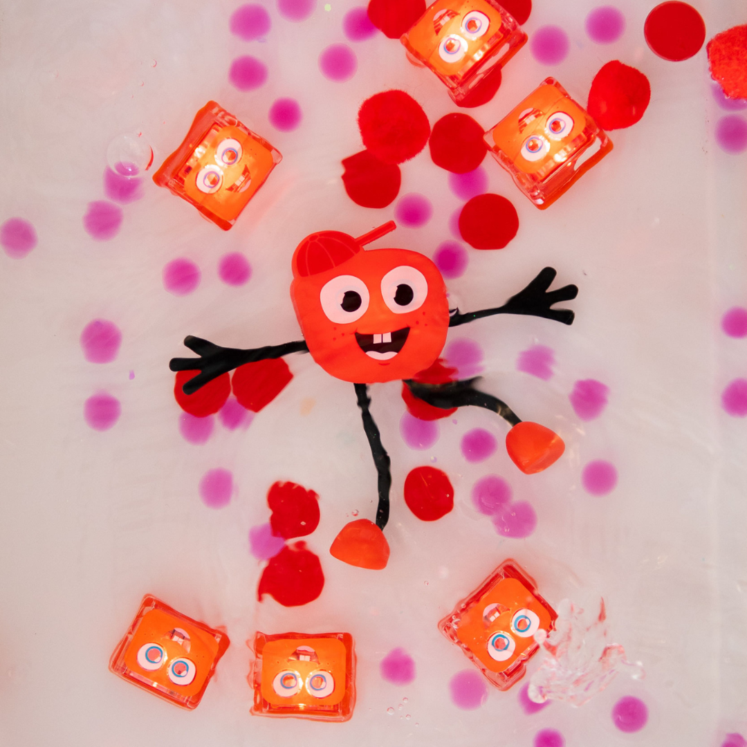 Sammy Character with light up cubes