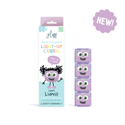 Glo Pal Lumi Cubes in Packaging