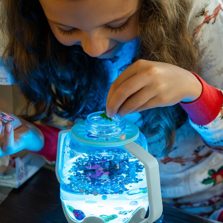DIY Sensory Jar Gift Set - Sensory Snow globe