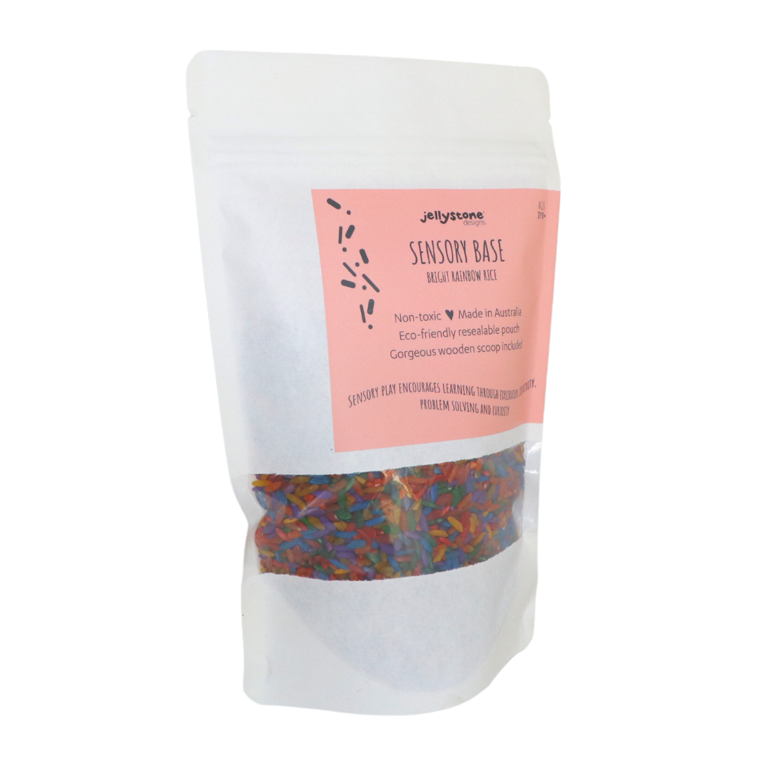 Sensory Base Rainbow Bright Packaged Jellystone Designs