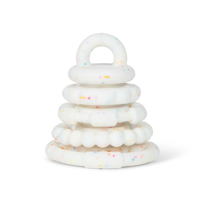 Rainbow Stacker and Teether Toy Sprinkle
