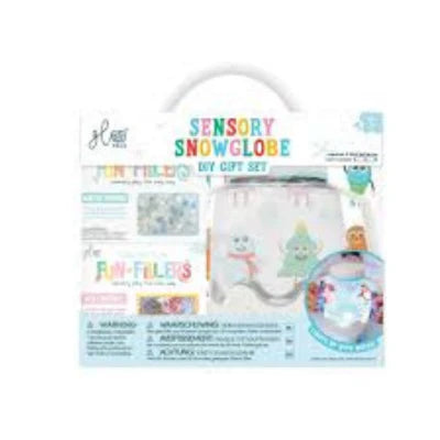 DIY Sensory Jar Gift Set - Sensory Snow globe