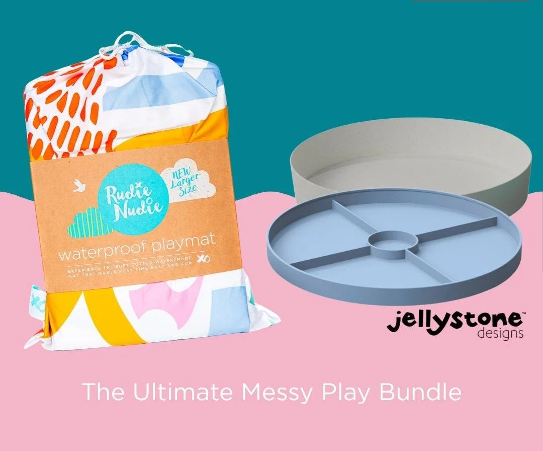 Jellystone Tray Play × Rudie Nudie Playmat Bundle