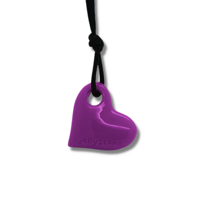 Heart Pendant Purple Grape