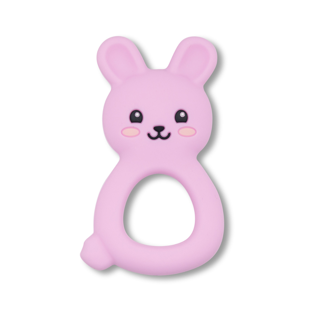 Bunny Teether Pink