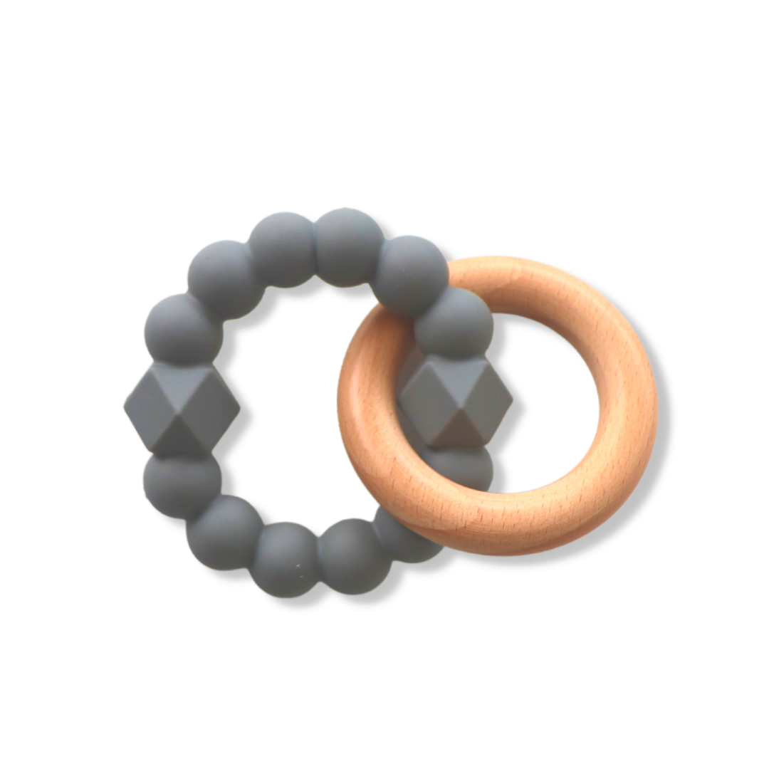 Moon Teether Grey