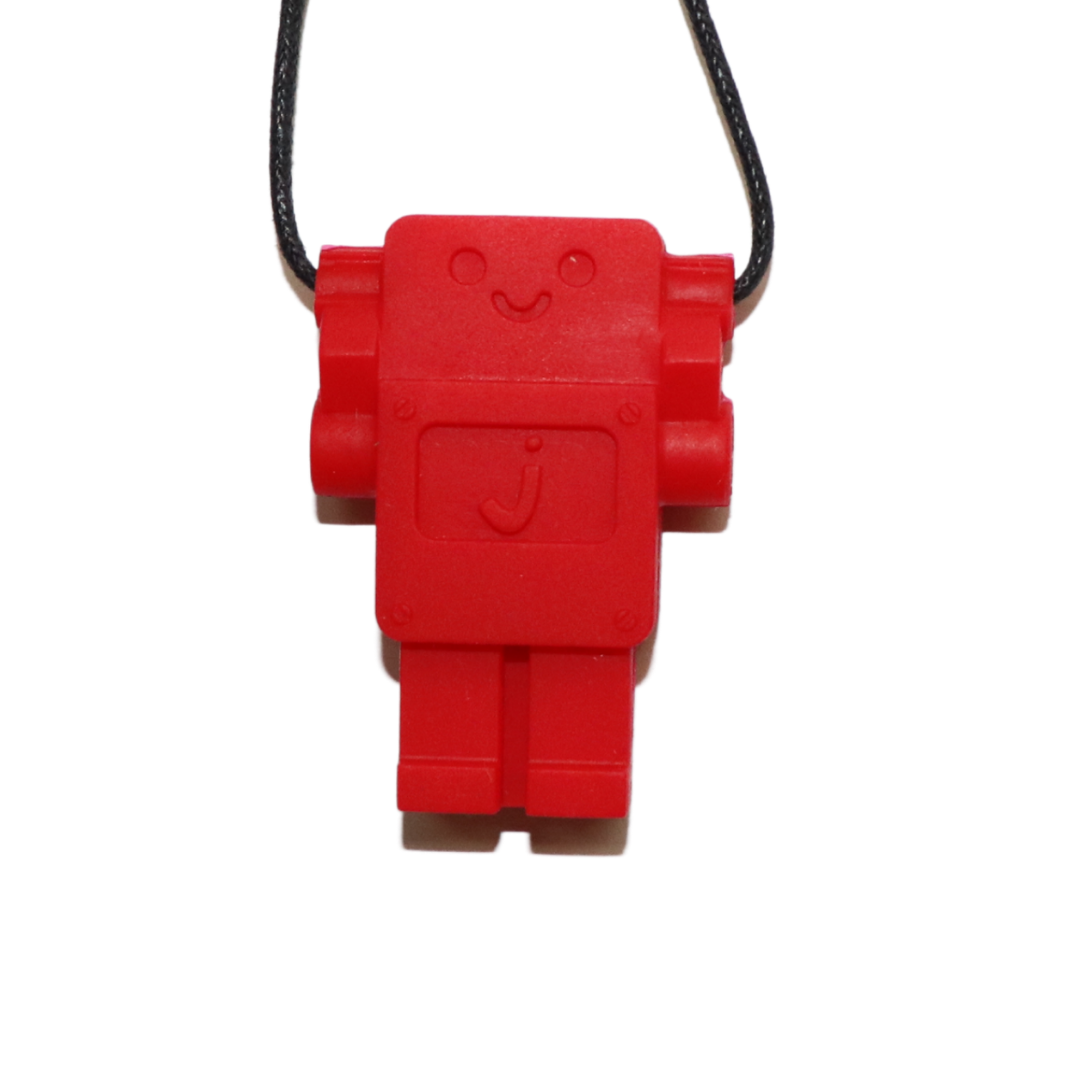 Robot Pendant Scarlet Red
