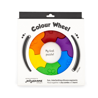 Colour Wheel in Packaging on White Background