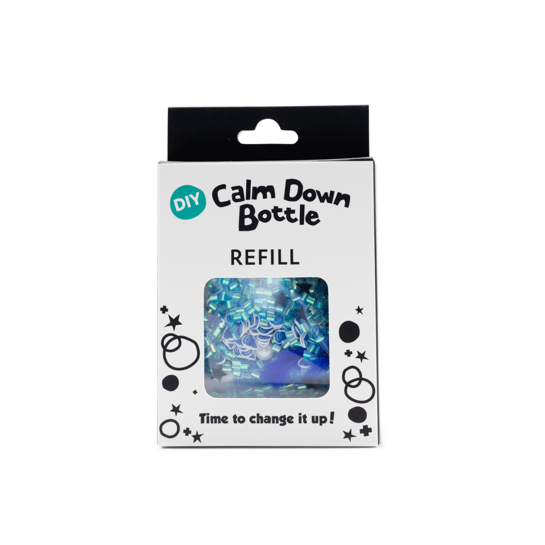 DIY Calm Down Bottle Ocean