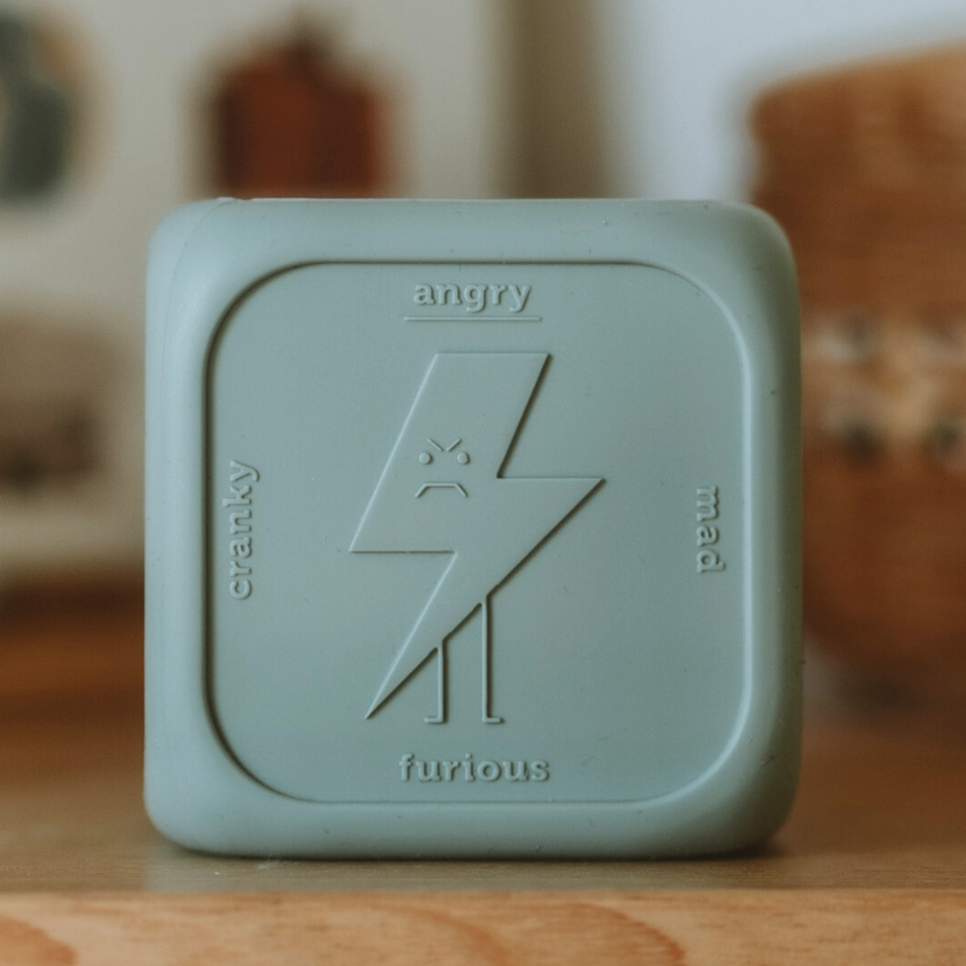 Silicone toy sitting on table