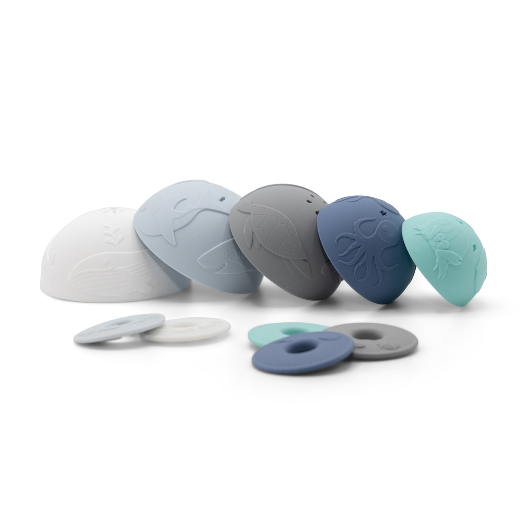 Jellystone Ocean Stacking Cups - Ocean Jellystone Ocean Stacking Cups - Ocean