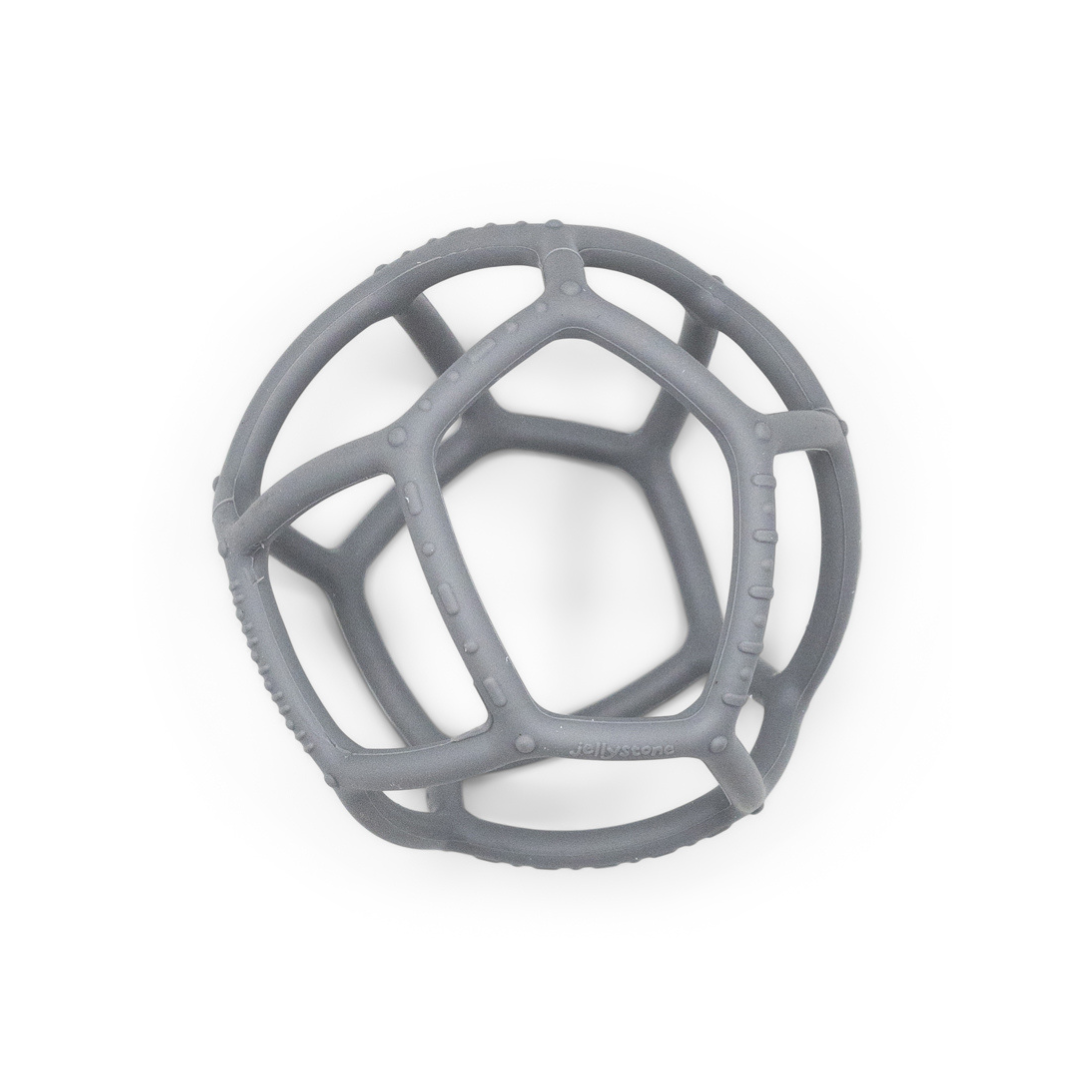 Sensory Ball Soft Grey on White Background