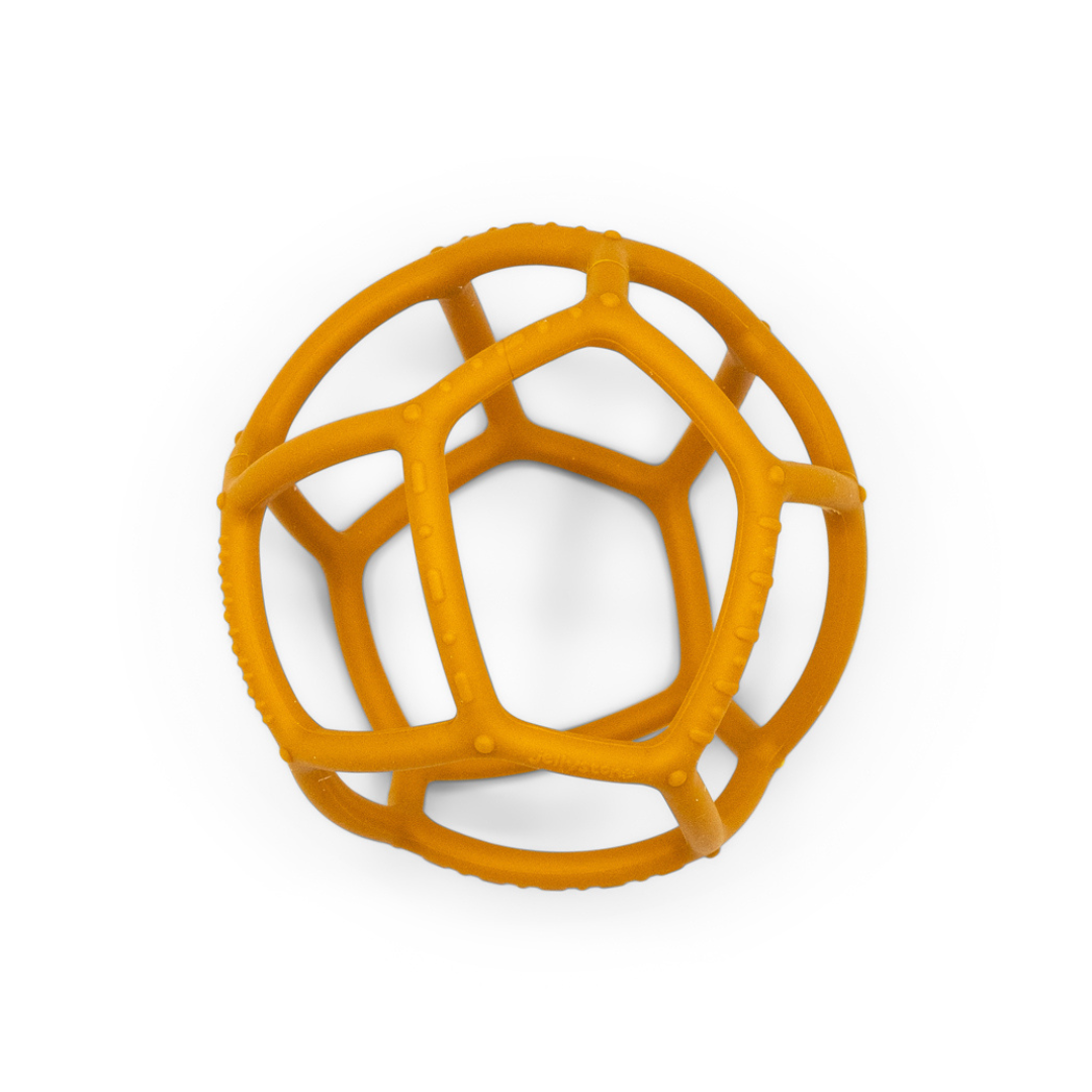 Sensory Ball Honey on White Background