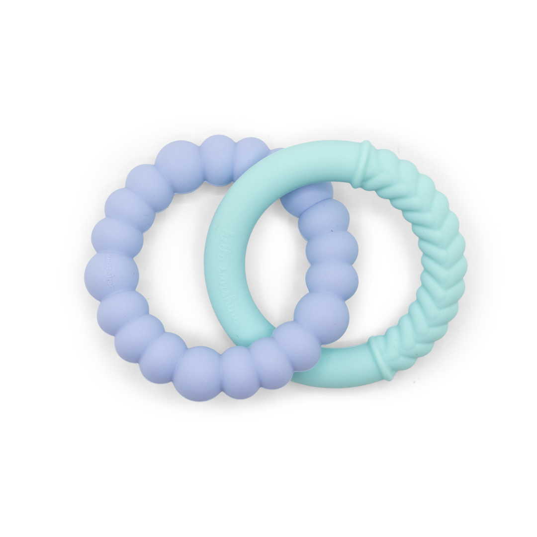 Soft top teething ring